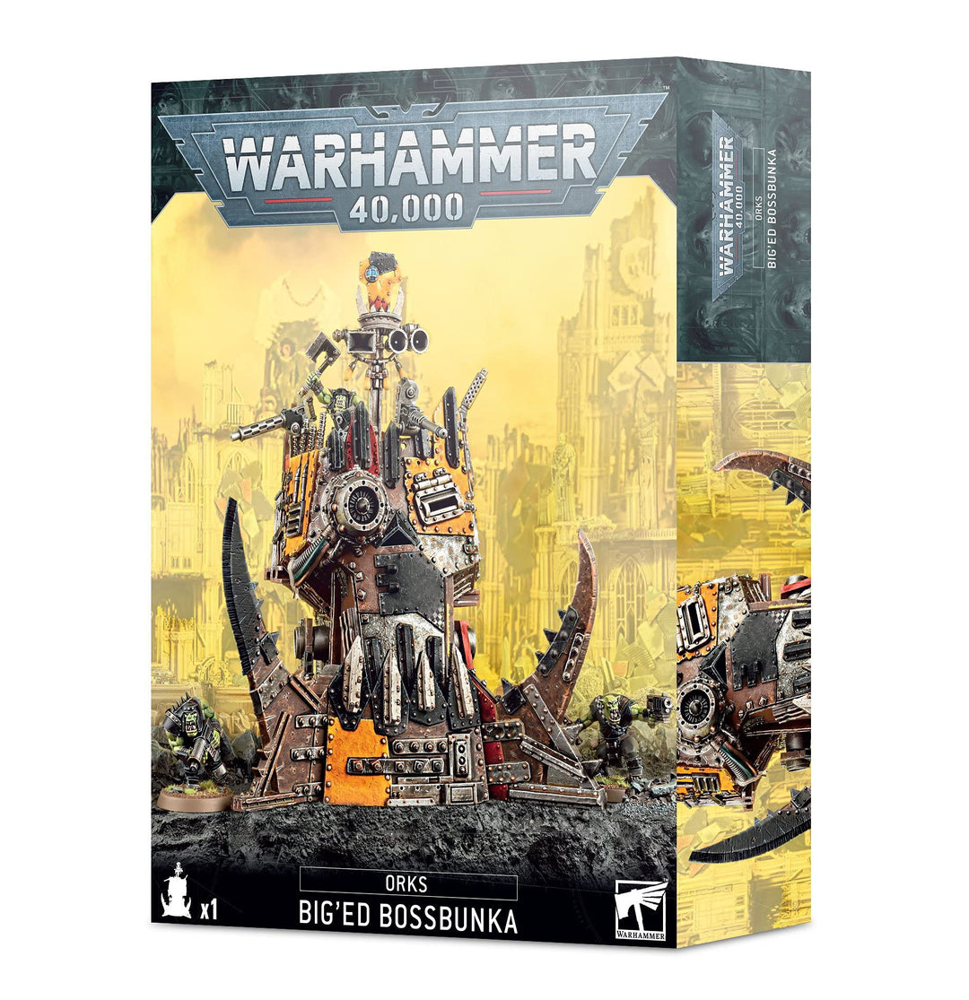 Games Workshop - Warhammer 40.000 - Orks: Big 'Ed Bossbunka, Schwarz