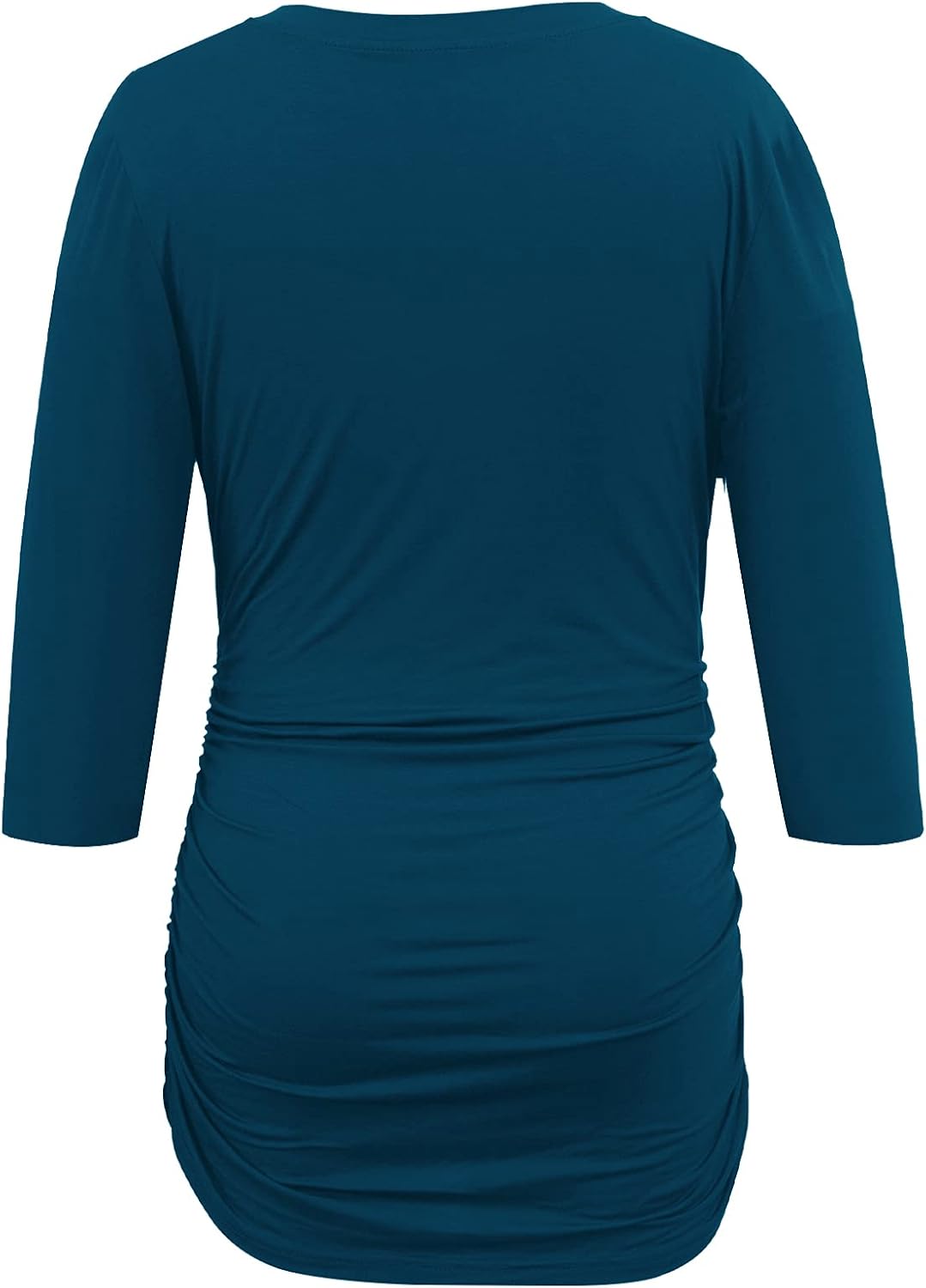 Smallshow Damen Schwanger Mutterschaft Oberteile 3/4 Ärmel Umstandsshirts Schwangere Tops Schwangers