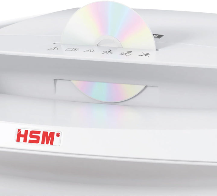 HSM SECURIO B26 Aktenvernichter I Streifenschnitt 3,9 mm I Sicherheitsstufe P-2 I Office Schredder f