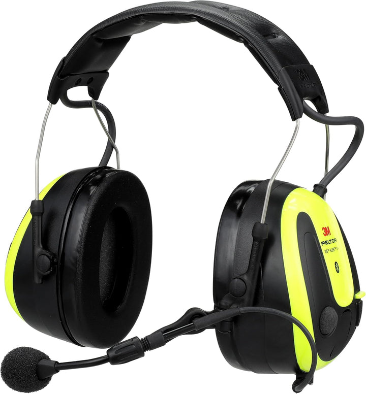 3M PELTOR WS ALERT X+ App, Leichtendes Gelb, Headset, Kopfband, Bluetooth, MRX21A3WS7, USB-C, 1 Stüc