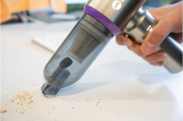BERGER RoadDust Akku-Handstaubsauger | USB-C Mini-Sauger für Auto &amp; Camping
