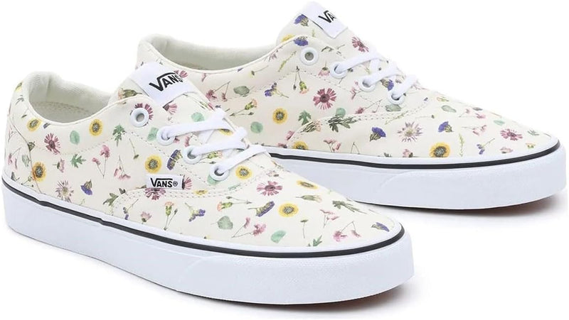 Vans Damen Doheny Sneaker 42 EU Pressed Floral Classic White, 42 EU Pressed Floral Classic White