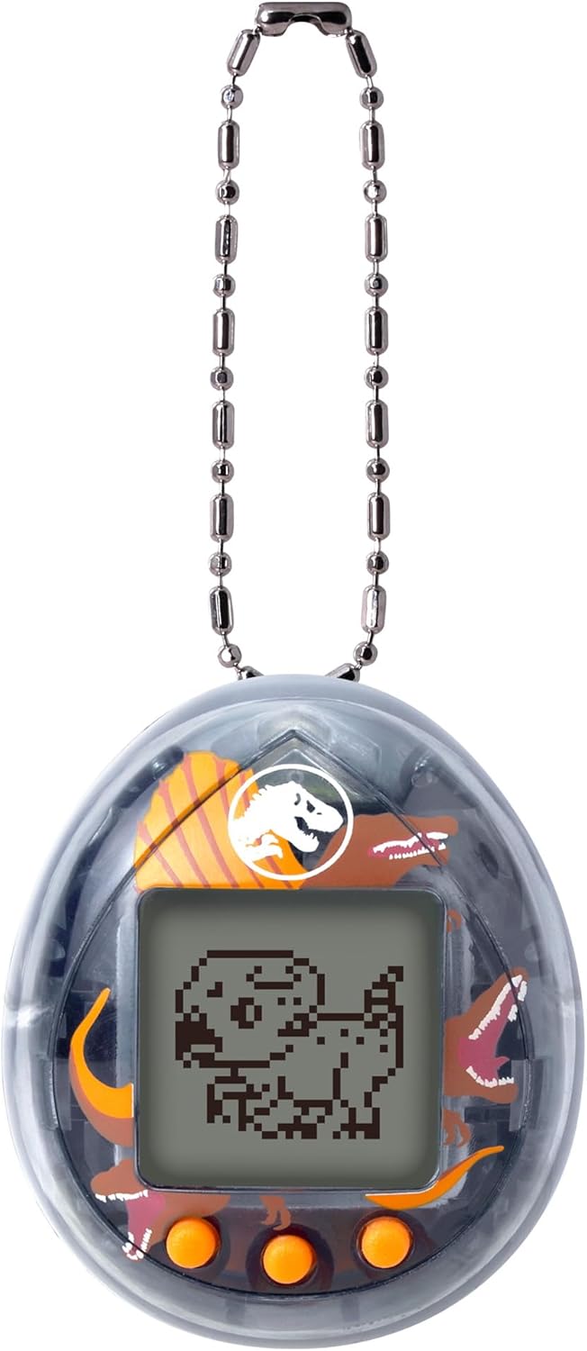 Bandai - Tamagotchi Nano Jurassic Brown - Braune Version Dino Spinosaurus - Interaktives Tamagotchi-