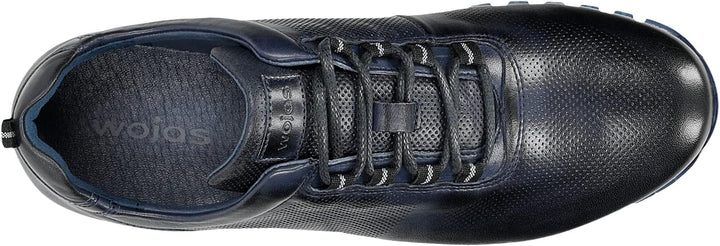WOJAS - Herren-Sneaker | Narbenleder | Weiches Futter | Casual Stil | Perfekt für Jede Jahreszeit 41