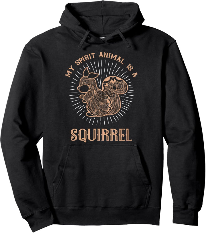 Mein Geisttier ist ein Eichhörnchen Pullover Hoodie