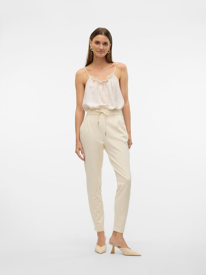 VERO MODA Female Hose VMEVA Mittlere Taille Hose M Birch, M Birch