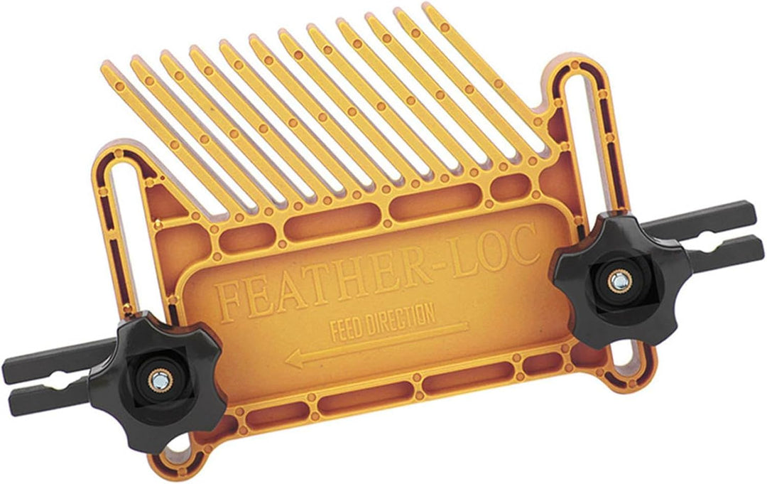 Holzbearbeitung Federbrett Sicherheitsvorrichtung Inverted Square Einzigartige Fasenrille für Tischs