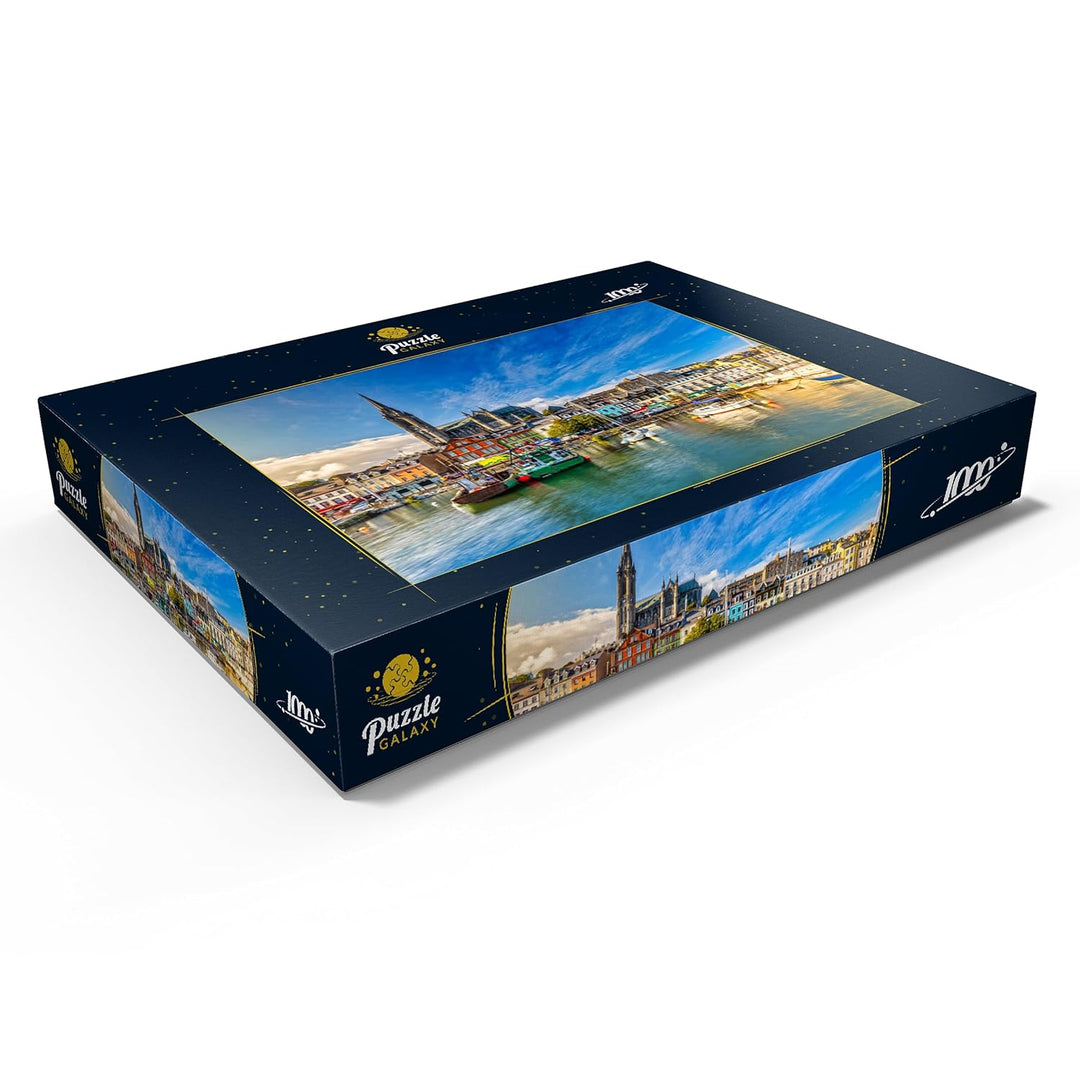 Impression der St. Colman's Cathedral in Cobh bei Cork, Irland - Premium 1000 Teile Puzzle - MyPuzzl