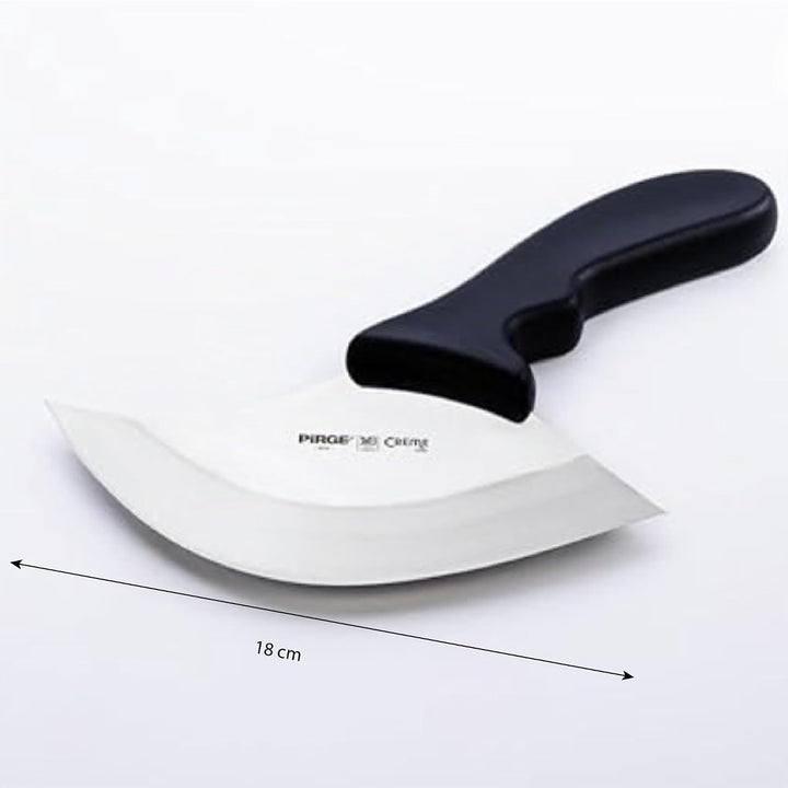 Pirge Creme Börekmesser 18 cm – rostfreier Edelstahl - Börek-Schneide- und Serviermesser