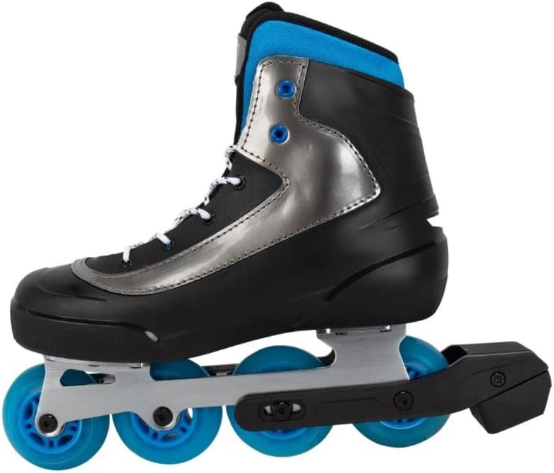 BAUER Rec Inline Skate Coaster Junior + Senior, Grösse:M9/W10 (EU 43), Weite :R = Regular