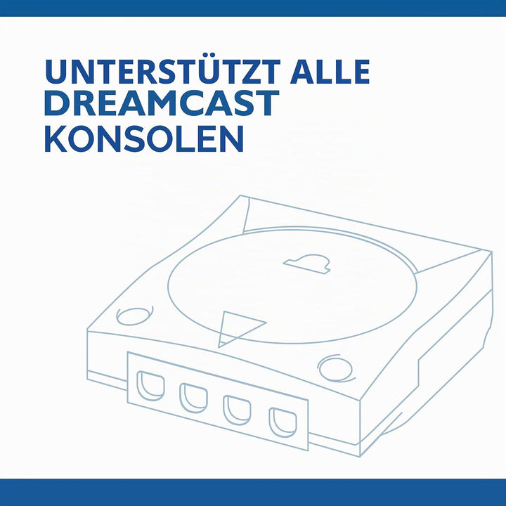 Kaico Sega Converter für Dreamcast auf HDMI - Plug &amp; Play SEGA HDMI Adapter für Sega Dreamcast von K