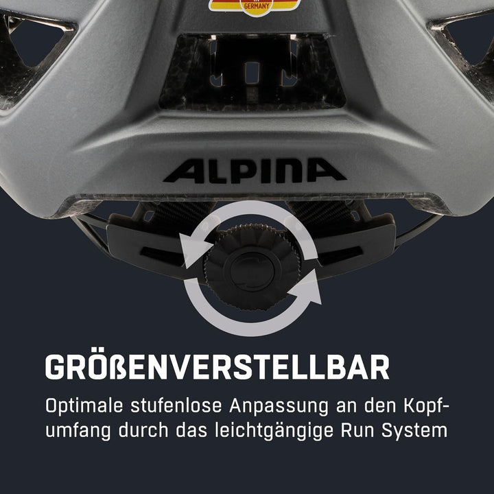 ALPINA Parana - Leichter, Individuell Anpassbarer Touren Fahrradhelm Mit Fliegennetz Für Erwachsene,