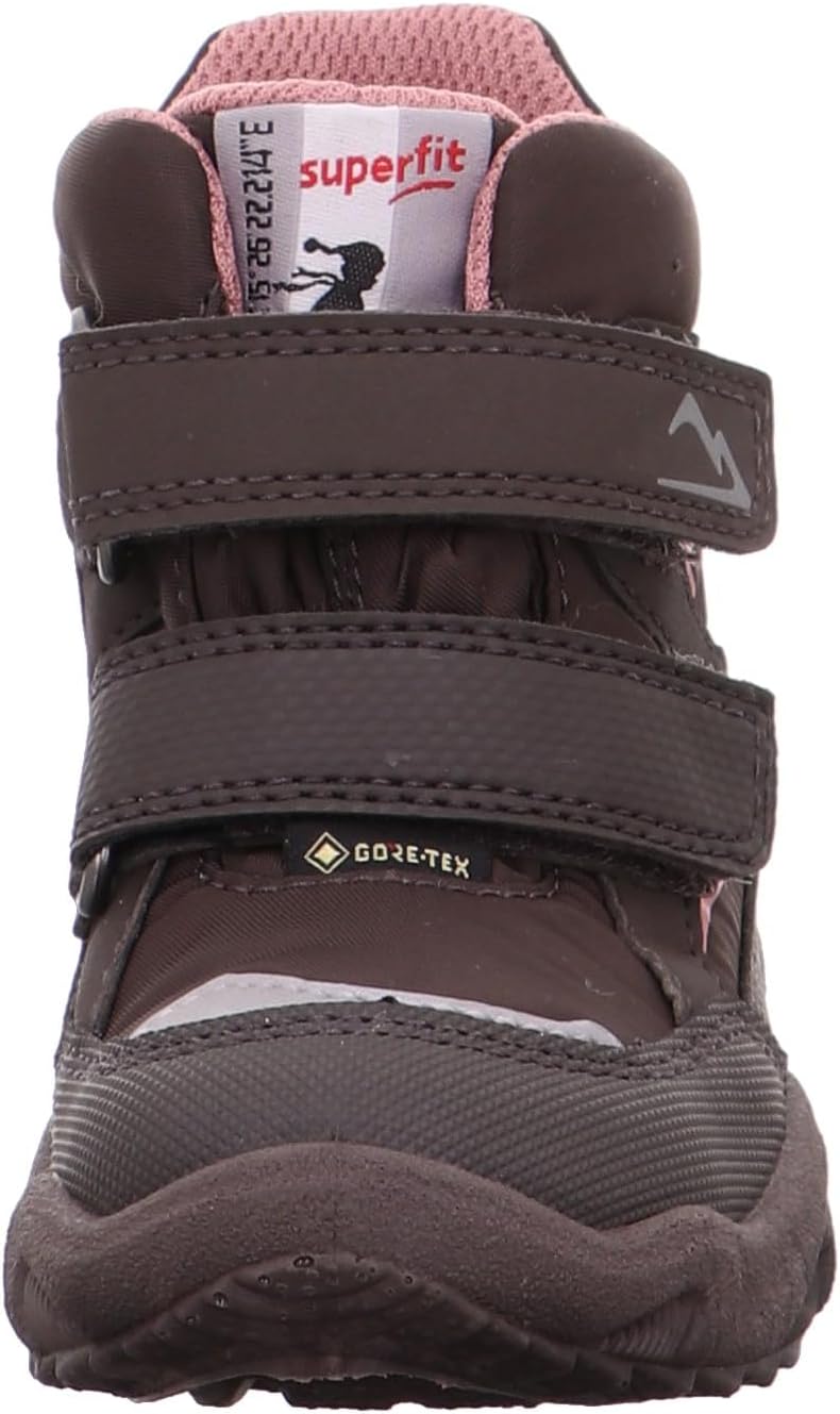 Superfit Mädchen Glacier Schneestiefel 26 EU Weit Braun Rosa 3000, 26 EU Weit Braun Rosa 3000