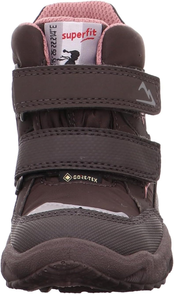 Superfit Mädchen Glacier Schneestiefel 26 EU Weit Braun Rosa 3000, 26 EU Weit Braun Rosa 3000