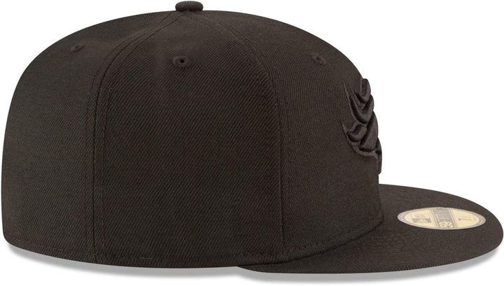 New Era Herren NFL Black on Black 59FIFTY Fitted Cap Tailliert 59 Schwarz, 59 Schwarz