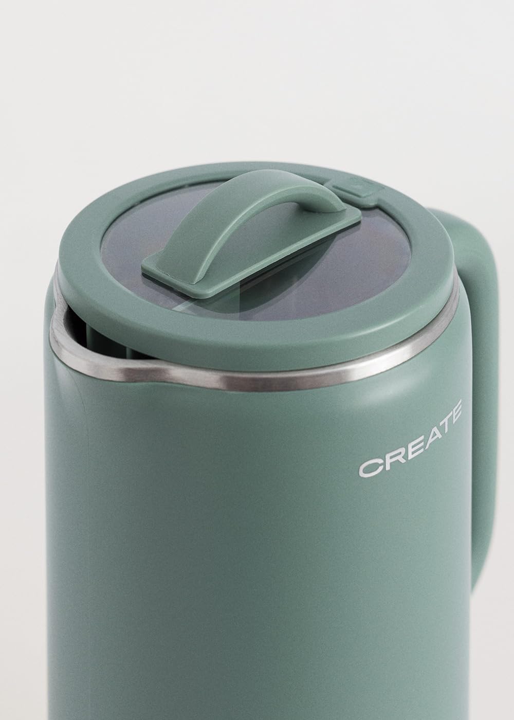 CREATE/VEGAN MILK MAKER/Multifunktionale Pflanzenmilchmaschine Grün-Sage/Programmierbar bis zu 12Std