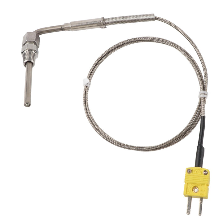 Walfront - Thermoelement Typ K, Temperaturfühler 1/8 Zoll (3 mm) NPT-Gewinde, Abgastemperatursonde m