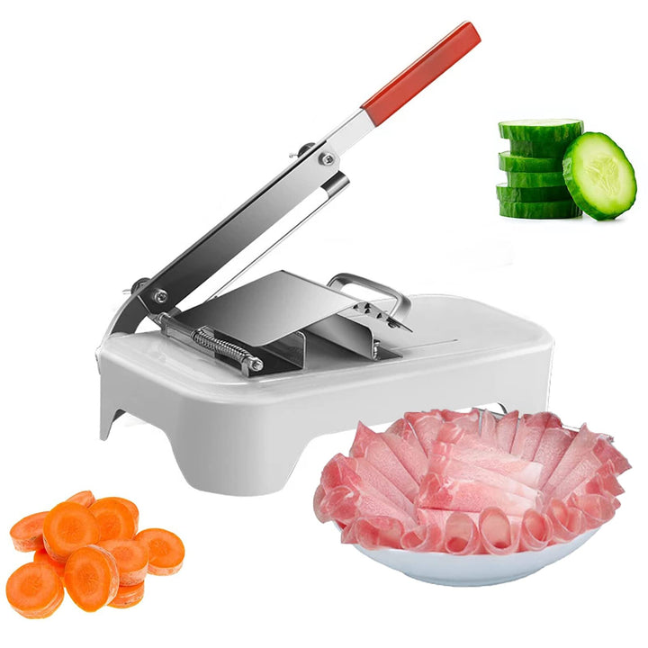 Allesschneider Manuell Fleischschneidemaschine Hammelfleisch Gemüse Obst Fleischschneider Wurstschne