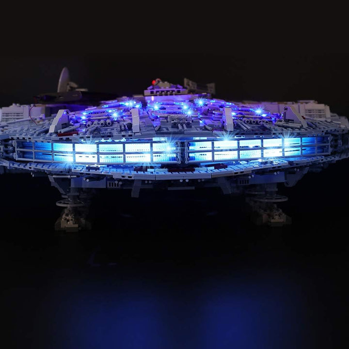 BRIKSMAX Led Beleuchtungsset für Lego Star Wars Millennium Falcon, Kompatibel Mit Lego 75192 Baustei