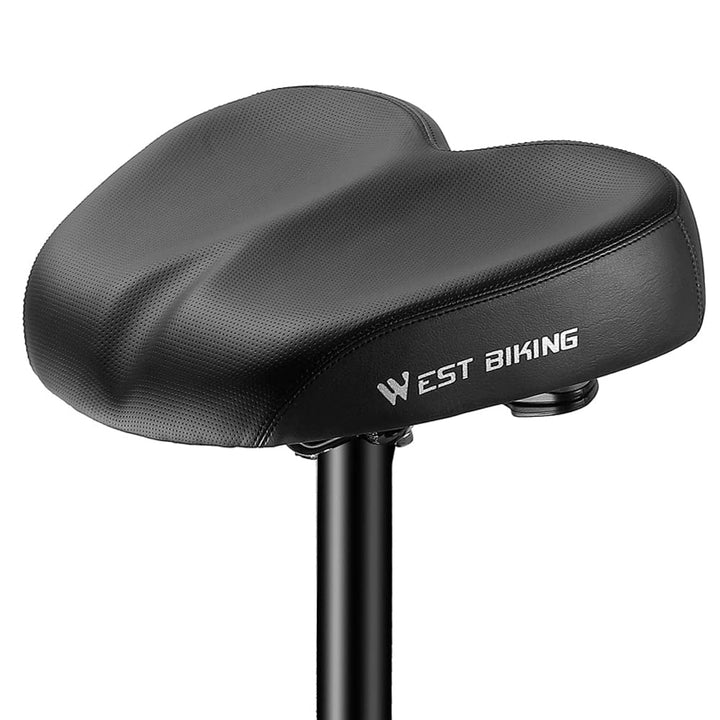 Lixada West Biking Ergonomischer Fahrrad-Ersatzsattel, weich, breiter, Dicker, Rennrad-Kissen, Langs