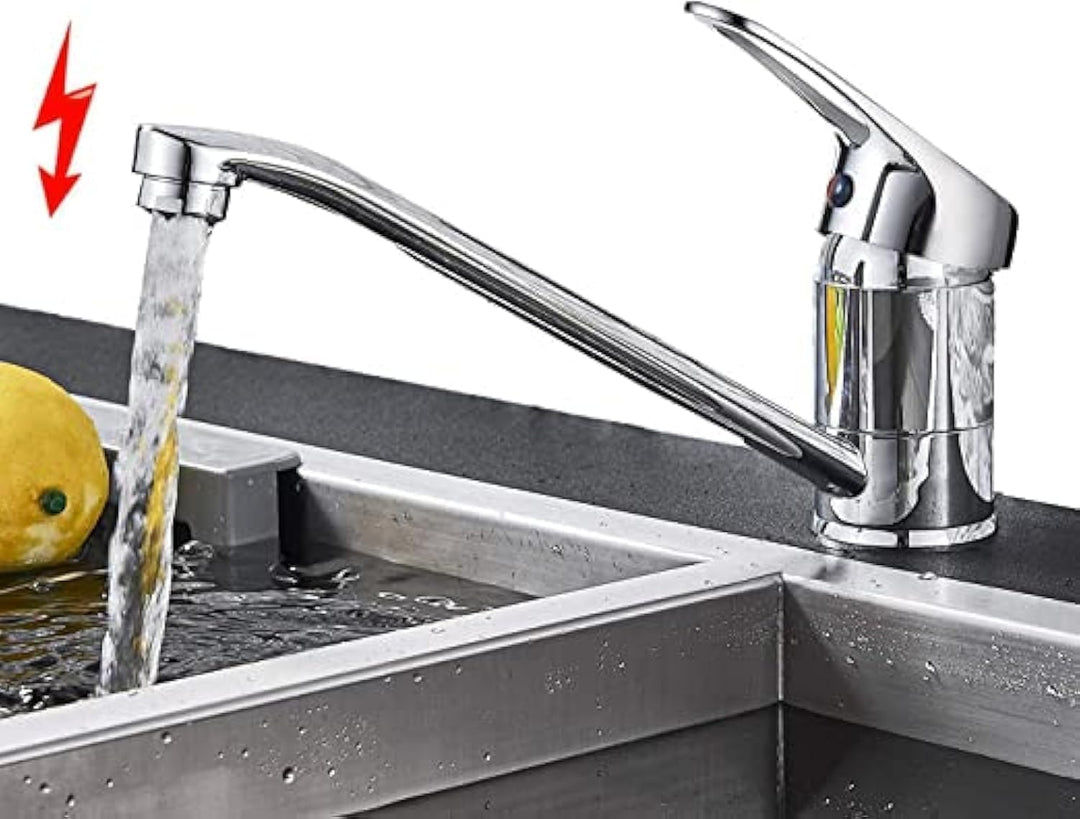 Suguword Niederdruck Küchenarmatur Spültischarmatur Küche Armatur Wasserhahn 360° Schwenkbar Mischba