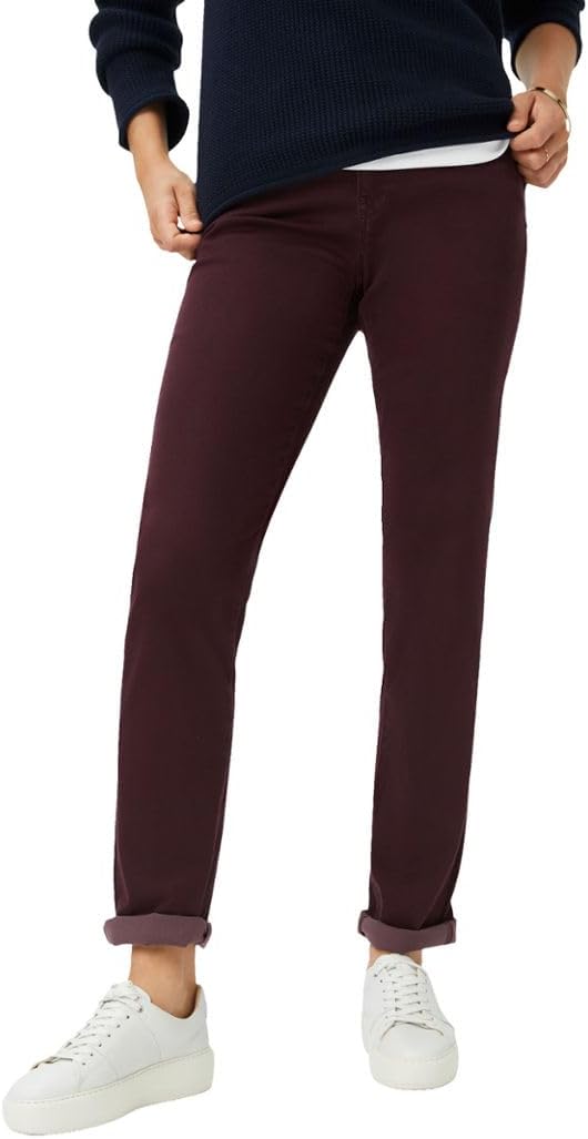 BRAX Damen Style Shakira Winter Dream Hose 26W / 30L Berry, 26W / 30L Berry