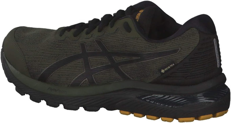 ASICS Gel-Cumulus 22 G-TX Laufschuh Herren 40 EU Smog Green Black, 40 EU Smog Green Black