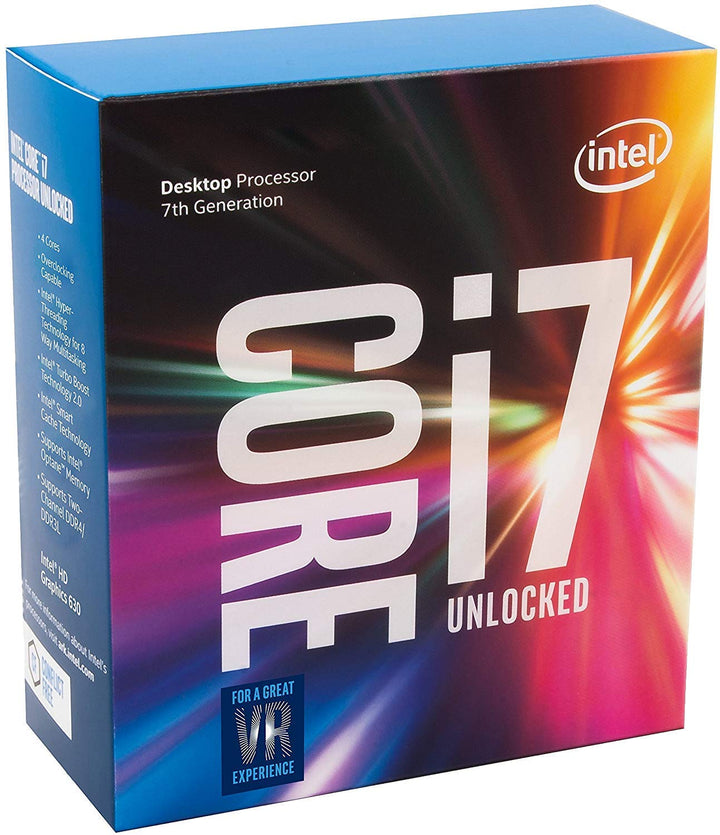 Intel Core i7–7700 K 4,2 GHz QuadCore 8 MB Cache Prozessor nur der Prozessor, nur der Prozessor