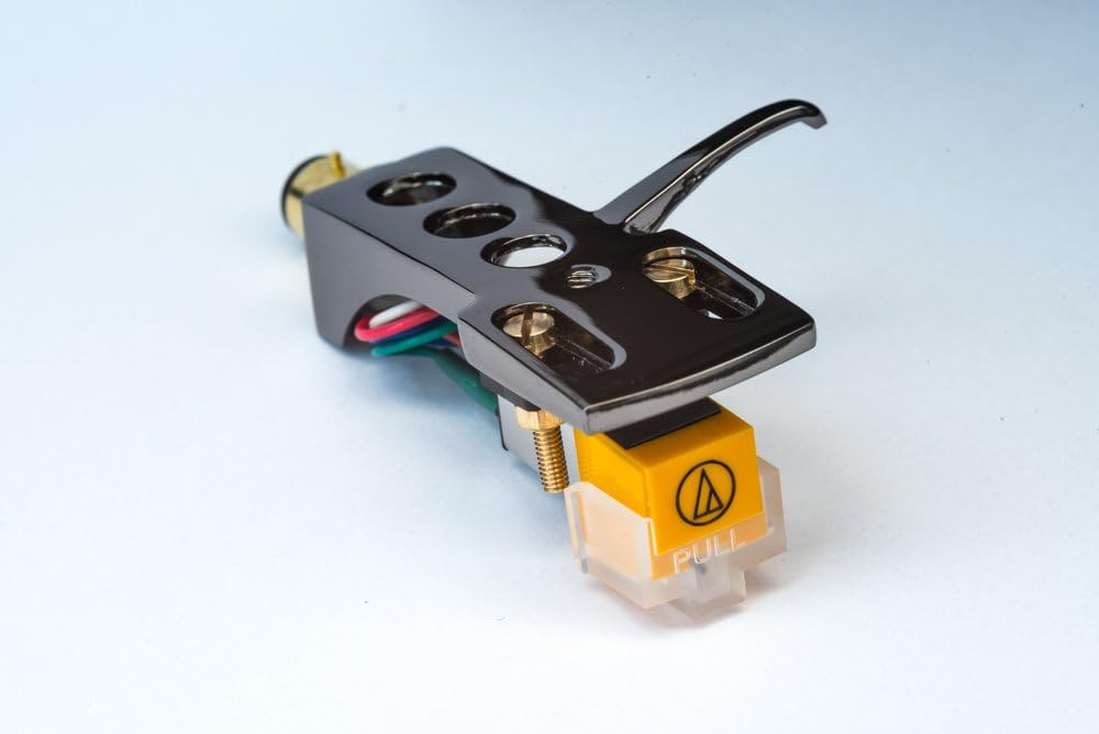 Spiegel Titan beschichtet Schale, Halter mit AT Tonabnehmer, Nadel für Kenwood, Trio, KD2055, KD3055