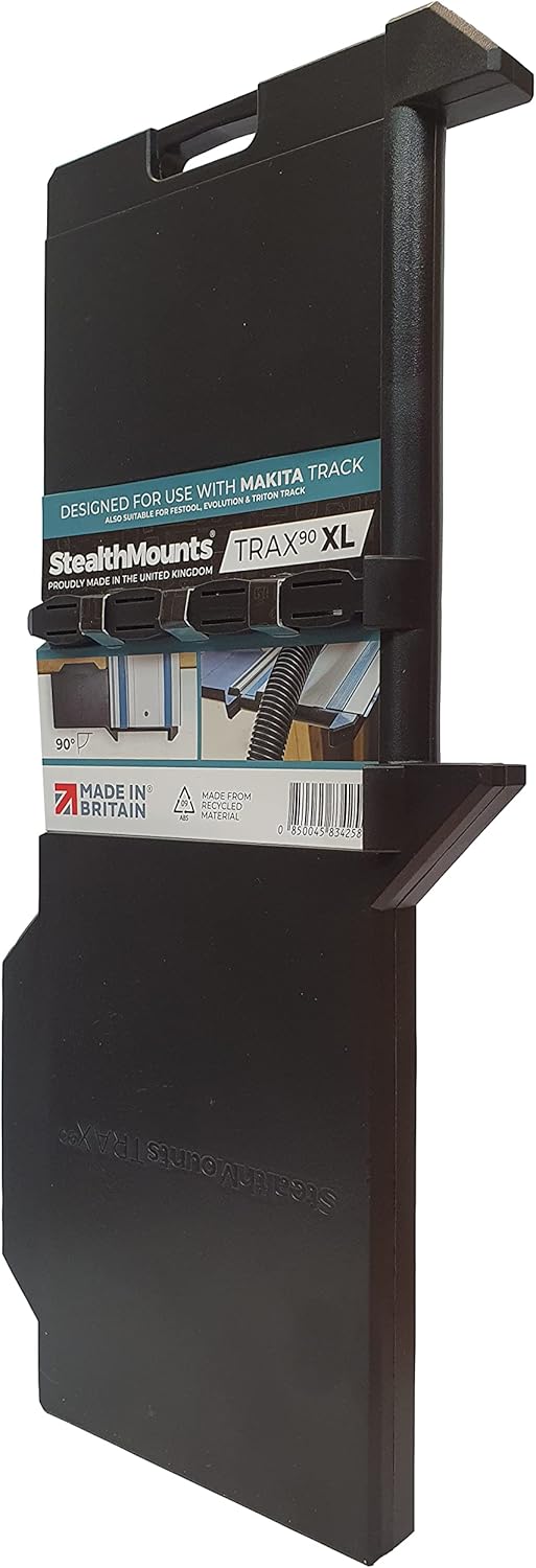 StealthMounts Trax90 XL Führungsschiene für Makita | 90° Winkelsägeführung für Tauchsägen, Tauchsäge