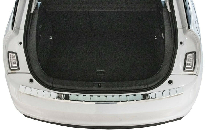 Ladekantenschutz Edelstahl Chrom kompatibel für AUDI A1, TYP 8X | 2010-2018 | mit ABKANTUNG | premiu