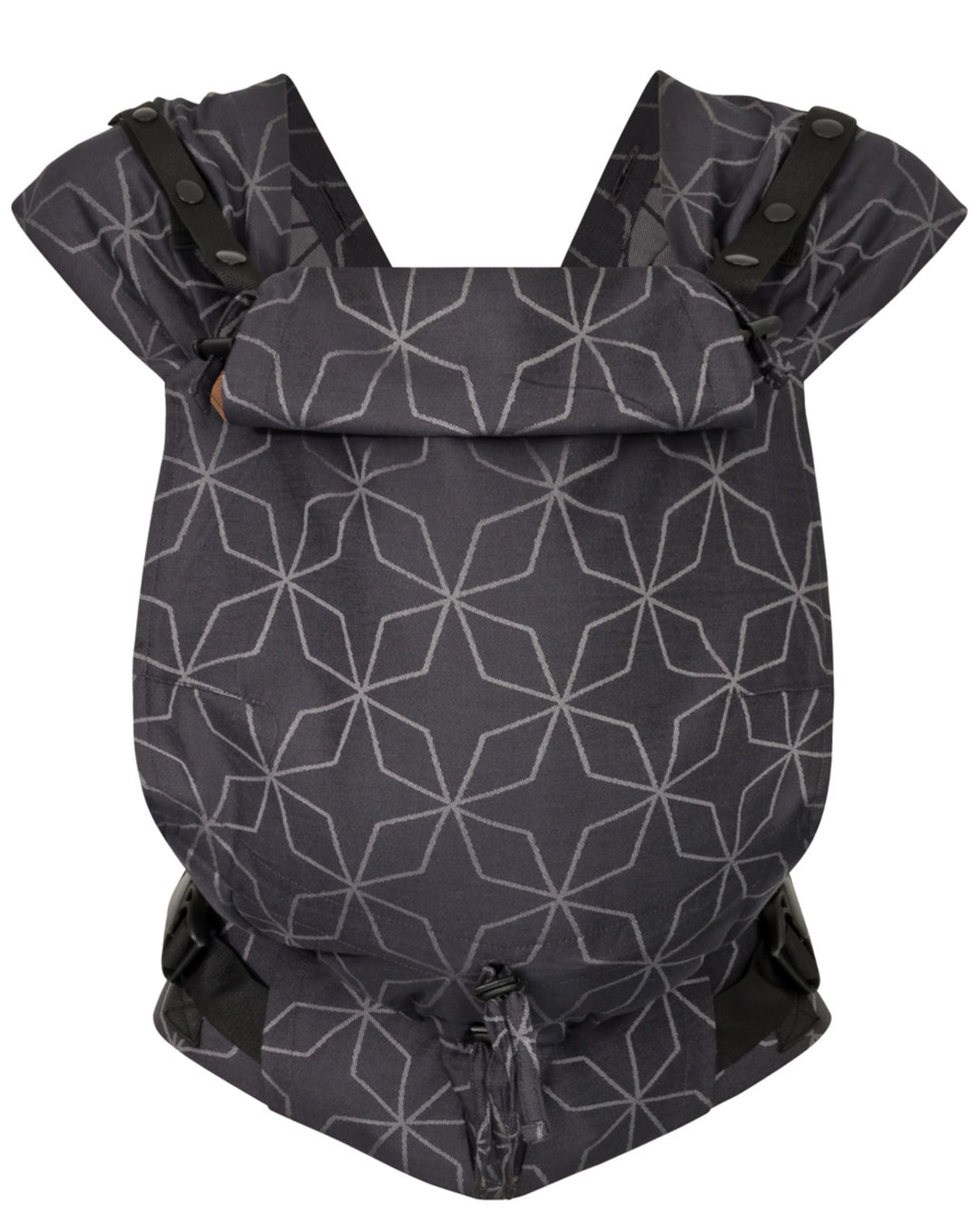 Hoppediz Babytrage Primeo, für Neugeborene ab Geburt, Bauchtrage, Rückentrage, 100% Bio-Baumwolle, M