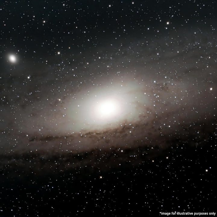 Omegon Teleskop N 114/900 EQ-1 | Spiegelteleskop Einsteiger | Parallaktische EQ-1 Montierung | präzi