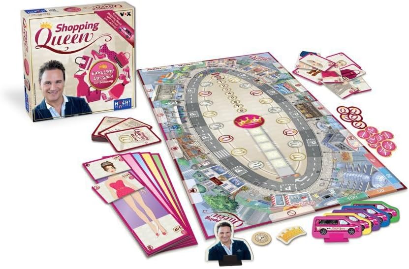 HUCH! 6761045520 Huch & Friends 878854 - Shopping Queen, Brettspiel