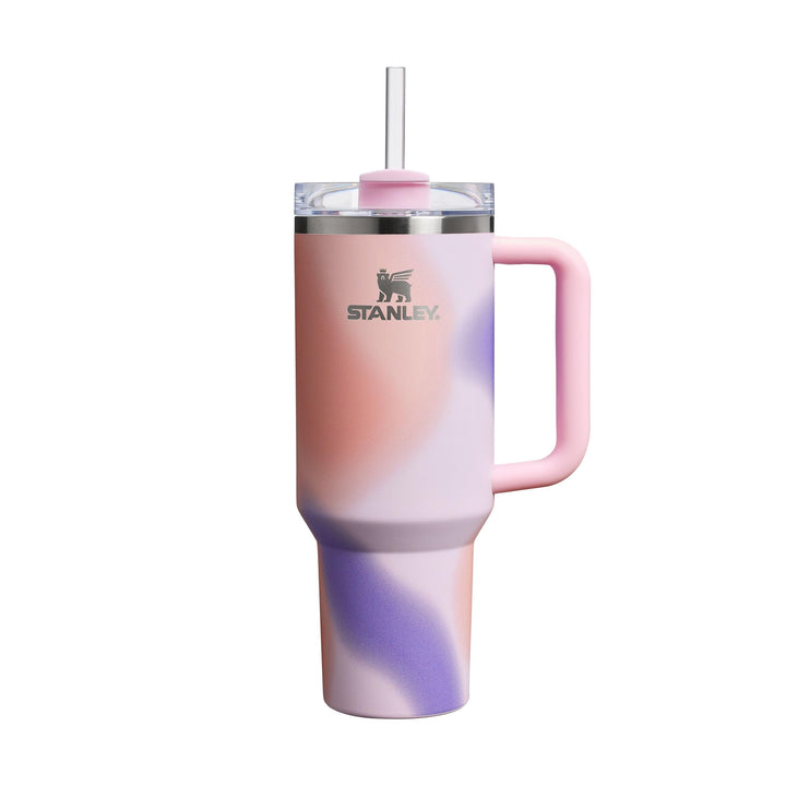 Stanley 1913 Quencher H2.0 Flowstate Trinkflasche Mit Strohhalm - Thermobecher Kühlt 11 Stunden - 48