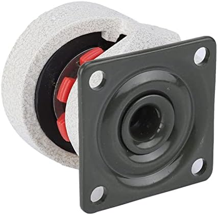 FTVOGUE Schwenkräder 4Stück 1.5"Retractable Leveling Caster Industriemaschine Schwenkrolle 330lbs Ka