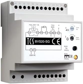 TCS BVS20-SG Gegensprechanlage-Zubehör (Stromversorgung, Grau, Weiss, Kunststoff, CE, 72 mm, 70 mm)