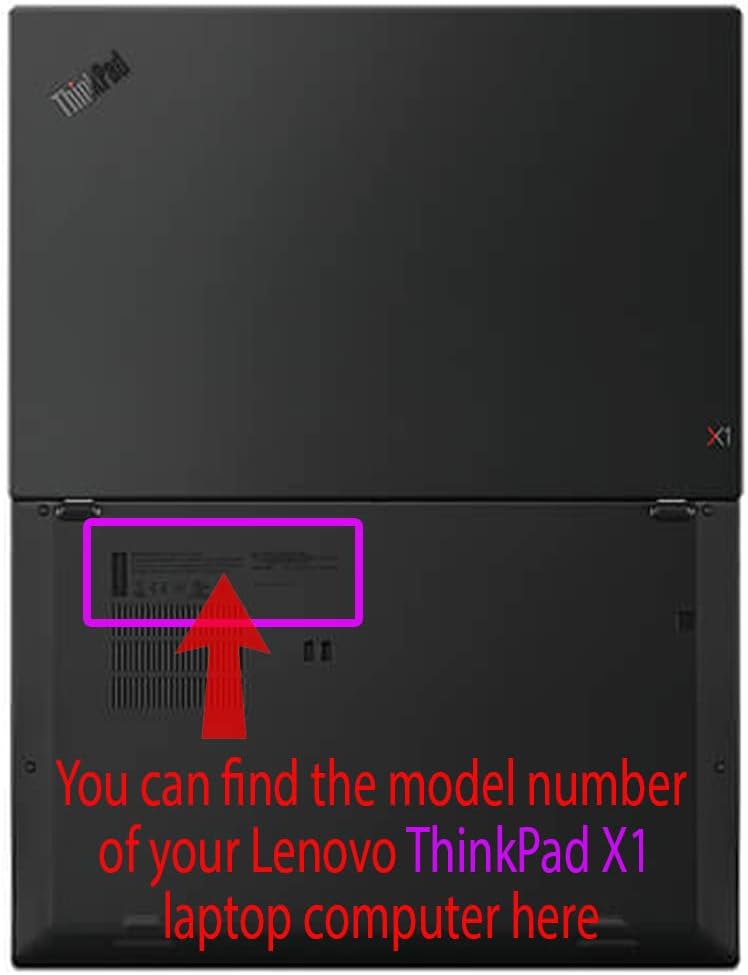 mCover Hartschalen-Schutzhülle für Lenovo ThinkPad X1 Carbon G7 (35,6 cm (14 Zoll) (nur passend für