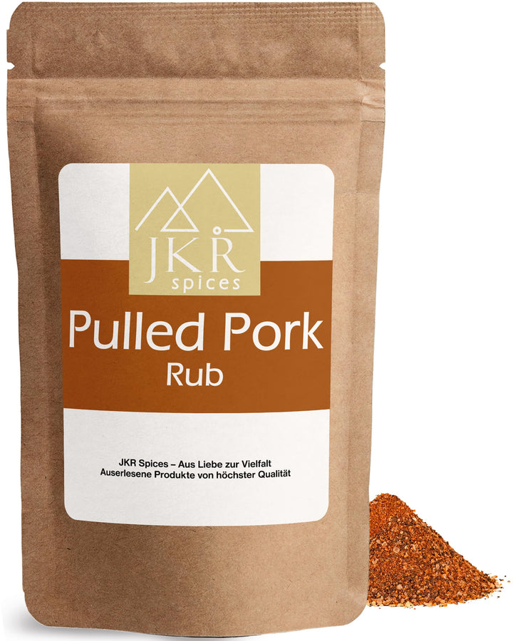 JKR Spices Pulled Pork Rub 900g, BBQ Gewürzmischung für Smoker Grill Ofen Dry Rub für Schweinenacken