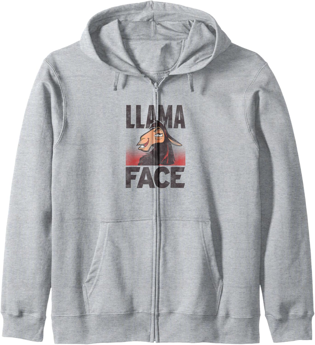 Disney The Emporer's New Groove Kuzco Llama Face Kapuzenjacke