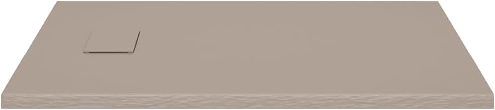 vidaXL Duschwanne SMC Braun 100x80cm