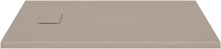 vidaXL Duschwanne SMC Braun 100x80cm