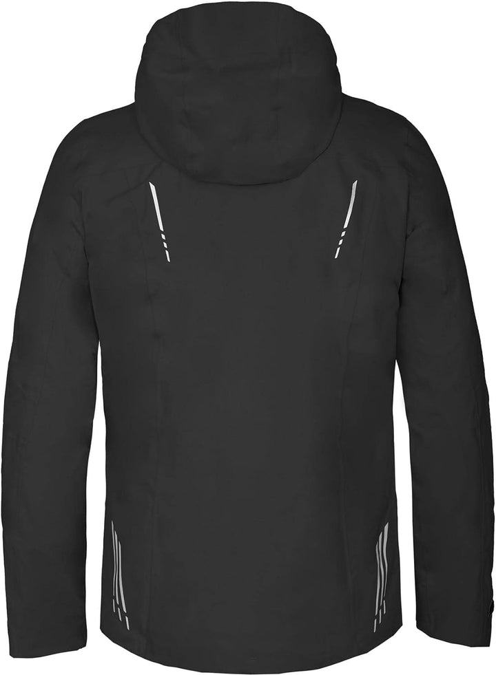 Bergson SKIEN THERMO | Herren Regenjacke, leicht wattiert, recycelt, 20000 mm Wassersäule - recycelt