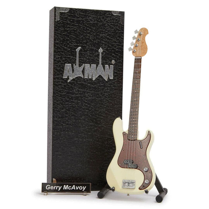 Gerry McAvoy (Rory Gallagher): Miniatur-Gitarren-Nachbildung, handgefertigt, Ornament, 1/4 Massstab,