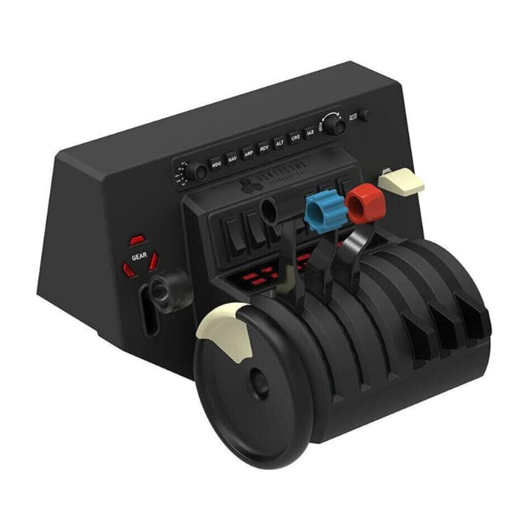 Honeycomb Aeronautical Bravo Throttle Quadrant with Auto Pilot & Annunciator Panel in aviation quali