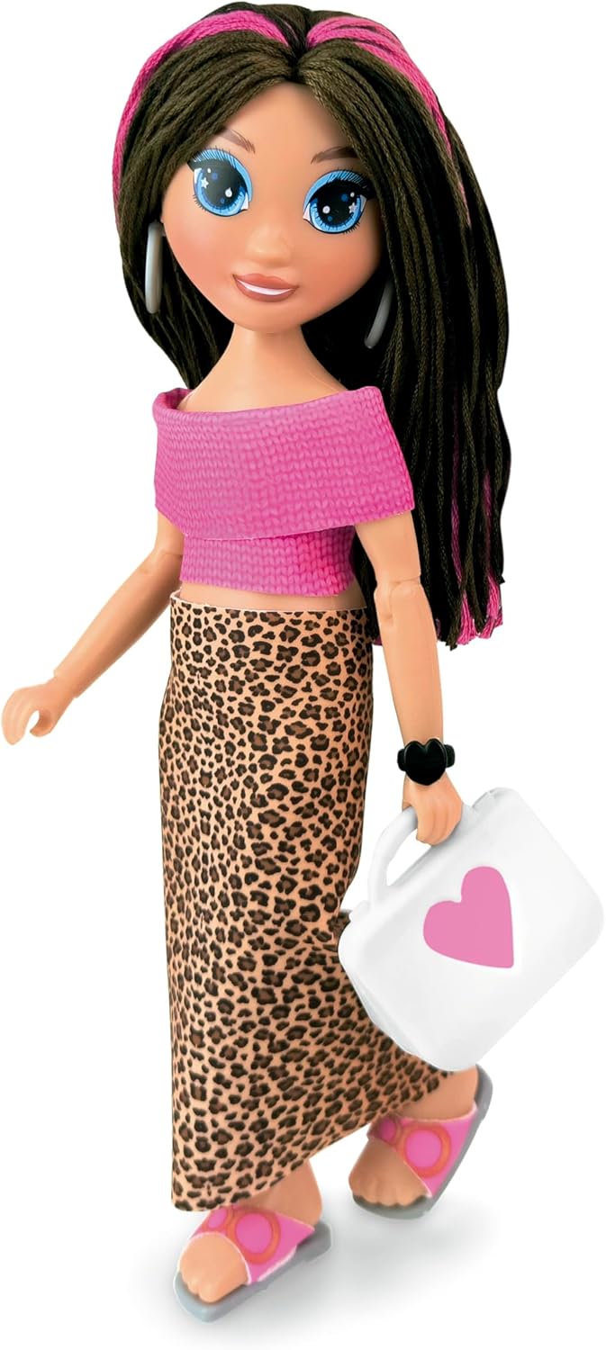 Educa - My Model Animal Print | Kreieren & gestalten Sie Ihre Puppe. Es umfasst über 150 Looks & übe