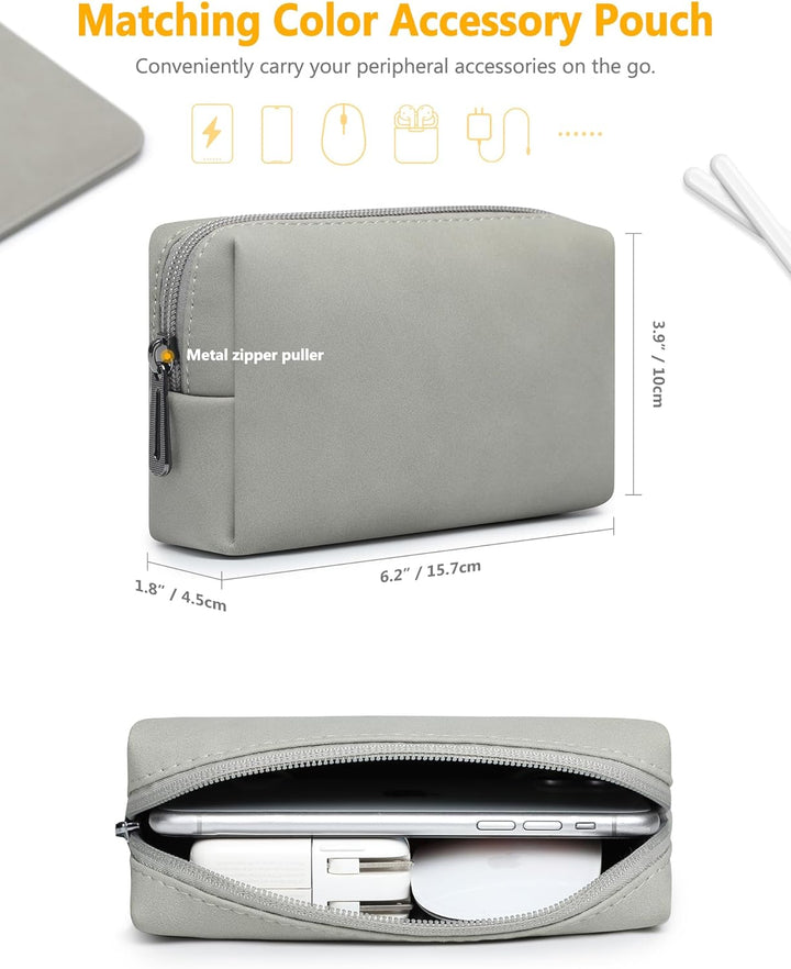 HYZUO 13,3-14 Zoll Laptophülle für MacBook Pro 14 M5/M4/M3/M2/M1 Pro/Max 2026-2021, 13,3" MacBook Ai