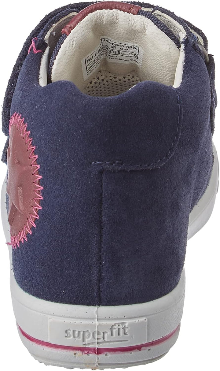 Superfit MOPPY 600358 Baby Mädchen Lauflernschuhe 24 EU Blau Rot 8020, 24 EU Blau Rot 8020