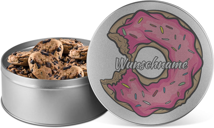 printplanet® - XL Keksdose personalisiert - Keks-Dose mit eigenem Wunschtext personalisieren - Plätz
