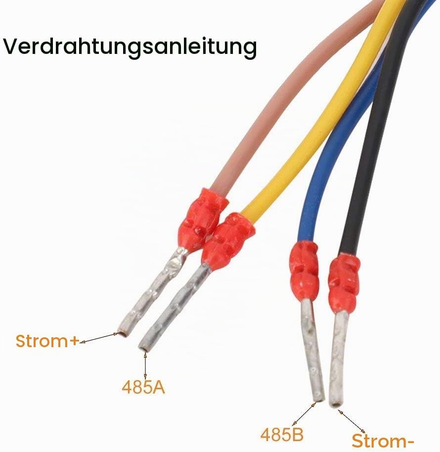 Tyenaza Bodenfeuchtesensor, RS485-Ausgang Bodenfeuchtesensor Feuchte Messgerät für Garten, Landwirts